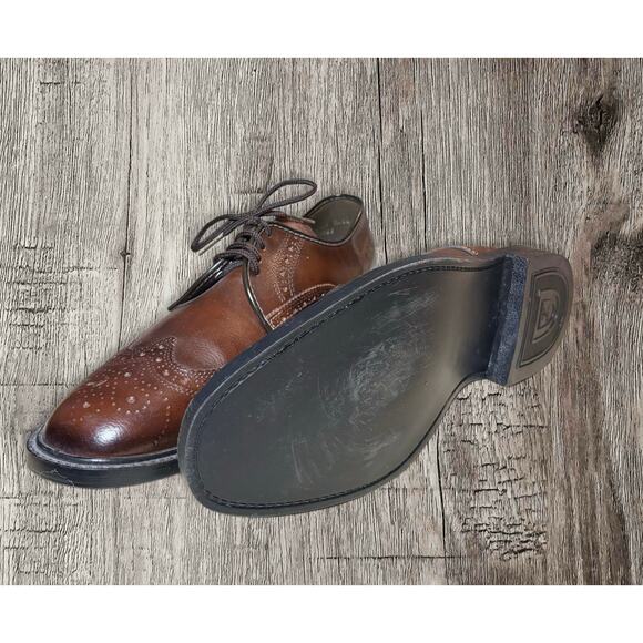 Vintage JB Stafford wingtip men’s dress shoes size 10